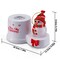 16 Dynamic Patterns Christmas Snowflake Projector Lights Outdoor Snowfall Light